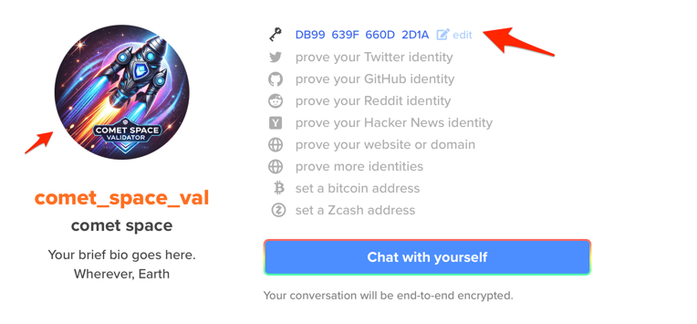 Add Keybase Key