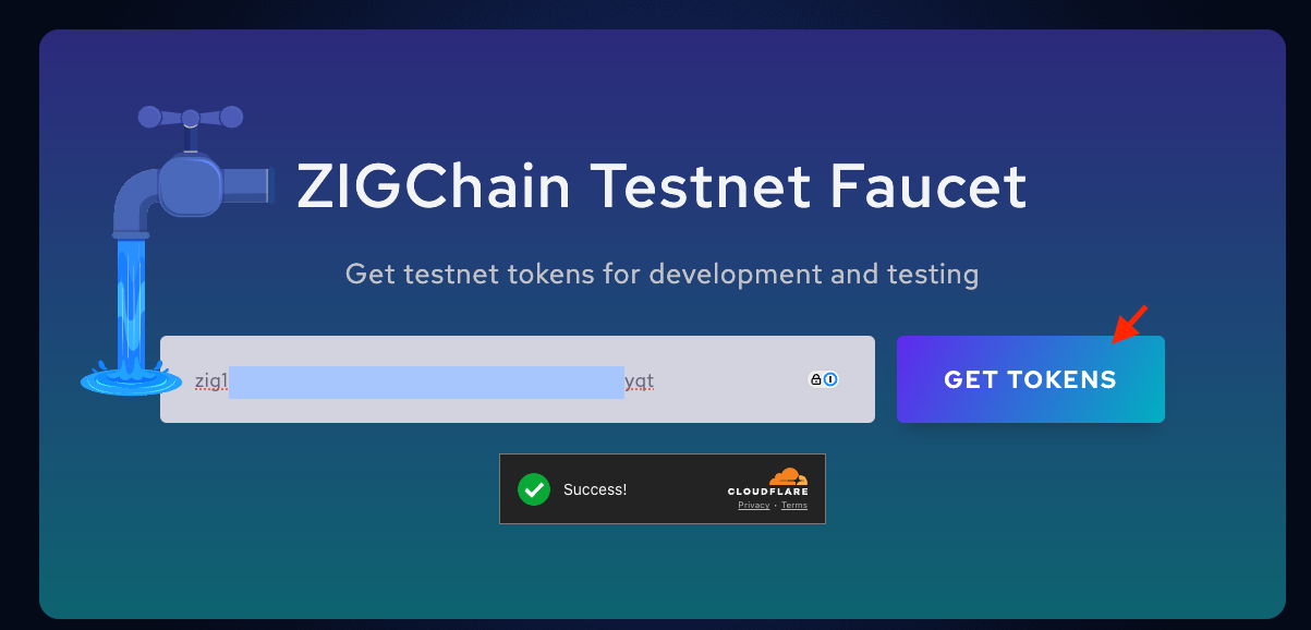 Get Test Tokens