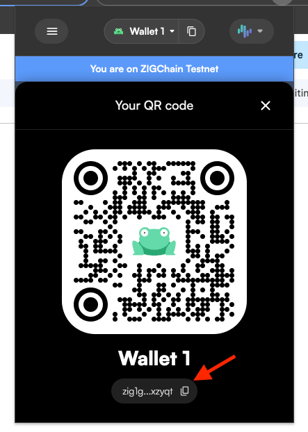 Receive Testnet Tokens