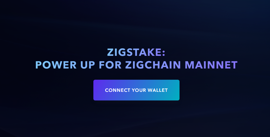 Staking Platform Homepage