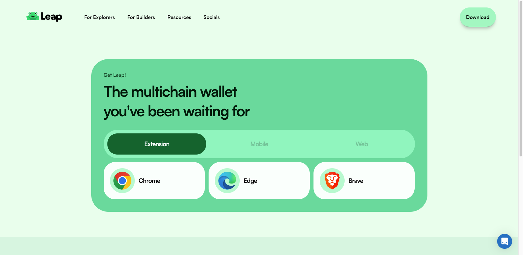 Leap Wallet Download